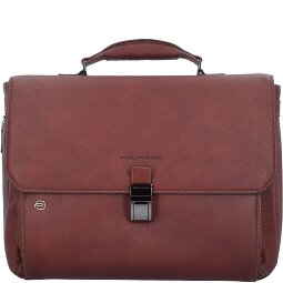 Piquadro Black Square Porte-documents en cuir 40 cm Compartiment pour ordinateur portable  Modéle 1