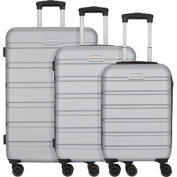 Worldpack Phoenix 4 roulettes Set de valises 3 pièces  Modéle 2