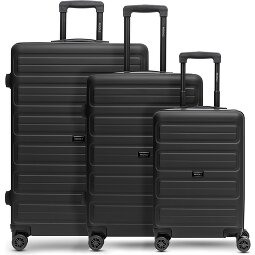 Redolz Essentials 08 3-SET 4 roulettes Set de valises 3 pièces  Modéle 1