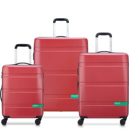 Delsey Paris x United Colors of Benetton Now Hardside Set de valises à 4 roulettes 3 pcs. avec soufflet extensible  Modéle 2