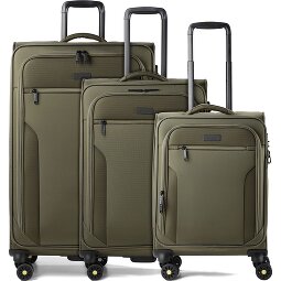 d&n Travel Line 9704 4 roulettes Set de valises 3 pièces avec soufflet d'extension  Modéle 5