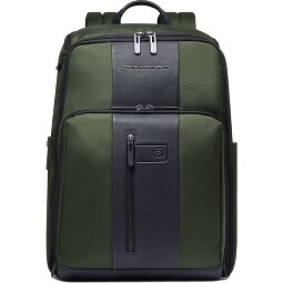 Piquadro Brief sac à dos de voyage en cuir 43 cm compartiment pour ordinateur portable  Modéle 2
