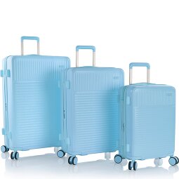 Heys Pastel 4 roulettes Set de valises 3 pièces avec soufflet d'extension  Modéle 1