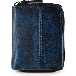 Greenburry Destressed Porte-monnaie Protection RFID Cuir 10.5 cm  Modéle 3