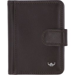 Golden Head Polo Étui pour cartes de crédit Protection RFID Cuir véritable 8 cm  Modéle 2