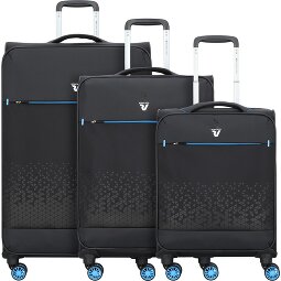 Roncato Crosslite 4 roues Set de valises 3 pièces avec soufflet d'extension  Modéle 2