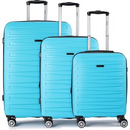 Benzi 5493 4 roulettes Set de valises 3 pièces avec soufflet d'extension  Modéle 2
