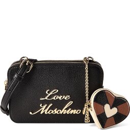 Love Moschino Heart Charm Sac à bandoulière Cuir véritable 20 cm  Modéle 1