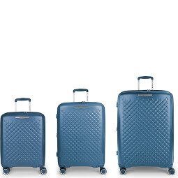 Gabol Queens 4 roues Set de valises 3 pièces avec soufflet d'extension  Modéle 1