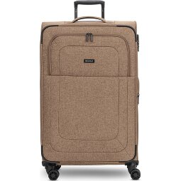 Redolz Essentials 12 LARGE 4 roulettes Trolley 79 cm avec soufflet d'extension  Modéle 3