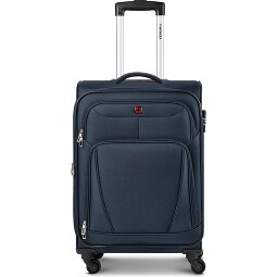 Wenger Beaumont 4 roulettes Trolley M 67 cm avec soufflet d'extension  Modéle 2