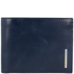 Piquadro Blue Square Étui pour cartes de crédit Cuir véritable 12 cm  Modéle 3