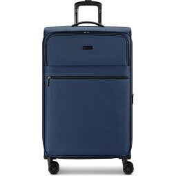 bugatti Valencia Soft 4 roulettes Trolley L 75 cm avec soufflet d'extension  Modéle 2