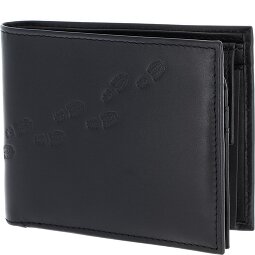 oxmox Leather Porte-monnaie Protection RFID Cuir véritable 12 cm  Modéle 3