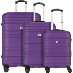 Check.In Paradise 4 roulettes Set de valises 3 pièces  Modéle 1