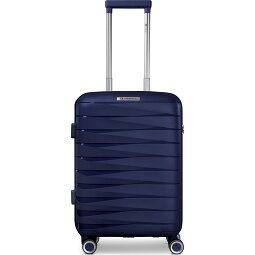 Franky London 4 roulettes Trolley de cabine S 55 cm avec soufflet d'extension  Modéle 2