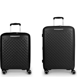 Gabol Queens 4 roues Set de valises 2 pièces avec soufflet d'extension  Modéle 4
