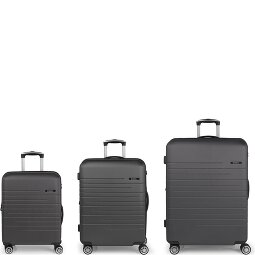 Gabol Escape 4 roulettes Set de valises 3 pièces avec soufflet d'extension  Modéle 2