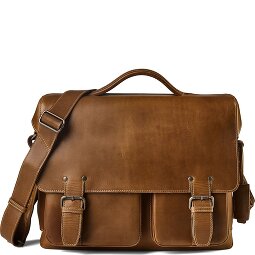 aunts & uncles Heritage Attaché-case Cuir véritable 39 cm Compartiment ordinateur  Modéle 2