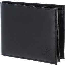oxmox Leather Porte-monnaie Protection RFID Cuir véritable 12 cm  Modéle 12