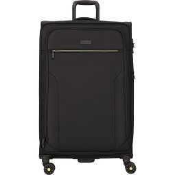 d&n Travel Line 9704 4 roulettes Trolley L 78 cm avec soufflet d'extension  Modéle 1