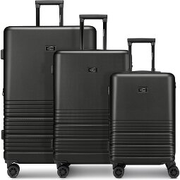 camel active Hanoi 4 roues Set de valises 3 pièces avec soufflet d'extension  Modéle 1