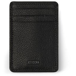 Redolz Leather Essentials Porte-cartes de crédit RFID en cuir 7 cm avec pince à billets  Modéle 1