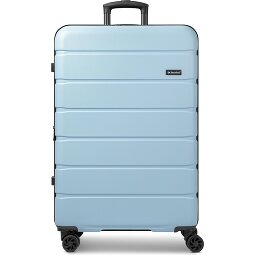 Saxoline Miami 4 roulettes Trolley L 75 cm avec soufflet d'extension  Modéle 2