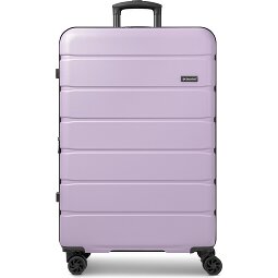 Saxoline Miami 4 roulettes Trolley L 75 cm avec soufflet d'extension  Modéle 3