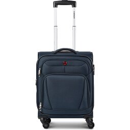 Wenger Beaumont 4 roulettes Trolley de cabine S 54 cm avec soufflet d'extension  Modéle 2