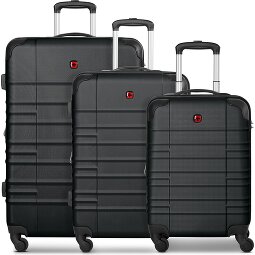 Wenger Amplar Evo 4 roues Set de valises 3 pièces avec soufflet d'extension  Modéle 1