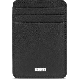 Redolz Leather Essentials Porte-cartes de crédit RFID en cuir 7 cm avec pince à billets  Modéle 2
