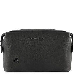 Piquadro Black Square Trousse de toilette Cuir véritable 23 cm  Modéle 1