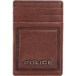 Police PT16-08536 Porte-cartes de crédit en cuir 7 cm avec pince à billets  Modéle 2