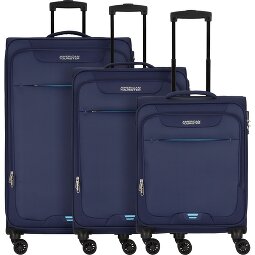 American Tourister Street Roll 4 roulettes Set de valises 3 pièces avec soufflet d'extension  Modéle 3