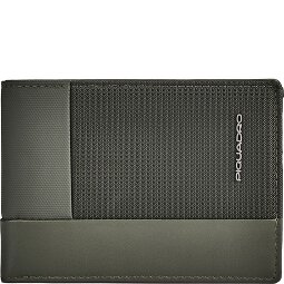 Piquadro Sync Porte-monnaie Protection RFID Cuir véritable 12.5 cm  Modéle 2