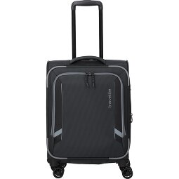 Travelite Corsiica 4 roulettes Trolley de cabine S 55 cm avec soufflet d'extension  Modéle 1