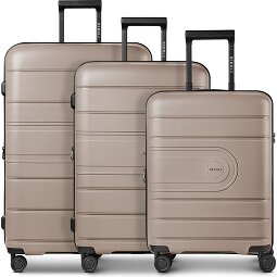 Redolz Essentials 11 4 roues Set de valises 3 pièces avec soufflet d'extension  Modéle 7