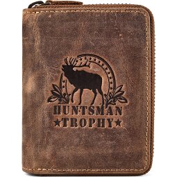 Greenburry Huntsman Porte-monnaie Protection RFID Cuir véritable 10 cm  Modéle 2
