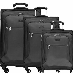 d&n Travel Line 6400 Set de valises à 2-4 roulettes 3pcs.  Modéle 4