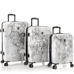 Heys Black Camo 4 roulettes Set de valises 3 pièces avec soufflet d'extension  Modéle 1