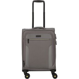 d&n Travel Line 9704 4 roulettes Trolley de cabine S 55 cm avec soufflet d'extension  Modéle 4