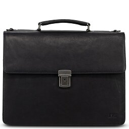 Jost Glasgow Attaché-case Protection RFID Cuir véritable 40 cm Compartiment ordinateur  Modéle 1