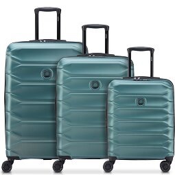 Delsey Paris Meteor 4 roues Set de valises 3 pièces avec soufflet d'extension  Modéle 4