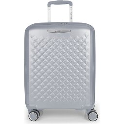 Gabol Queens 4 roulettes Trolley de cabine S 54 cm avec soufflet d'extension  Modéle 4