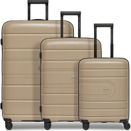 Redolz Essentials 11 4 roues Set de valises 3 pièces avec soufflet d'extension  Modéle 1