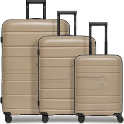 Redolz Essentials 11 4 roulettes Set de valises 3 pièces avec soufflet d'extension  Modéle 1