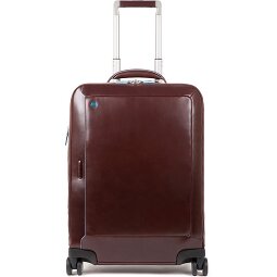 Piquadro Blue Square 4-roues trolley cabine cuir 55 cm compartiment ordinateur portable  Modéle 2