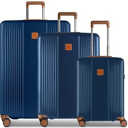 Bric's Ferrara 4 roues Set de valises 3 pièces avec soufflet d'extension  Modéle 3