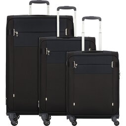 Samsonite Citybeat 4 roulettes Set de valises 3 pièces avec soufflet d'extension  Modéle 1